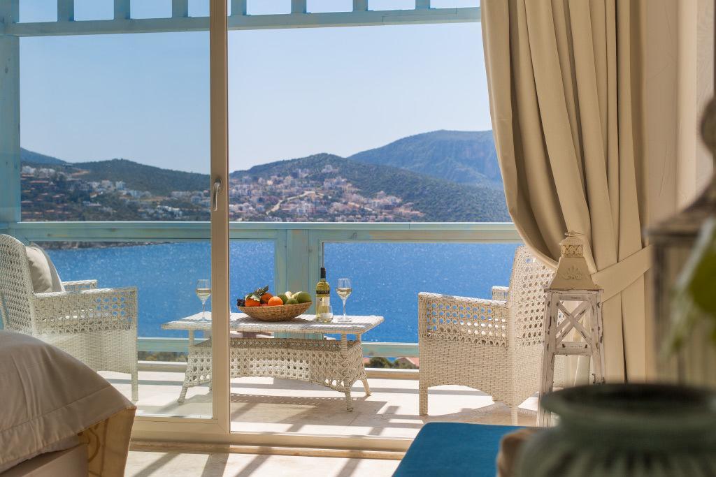 Asfiya Sea View Hotel Kaş Szoba fotó